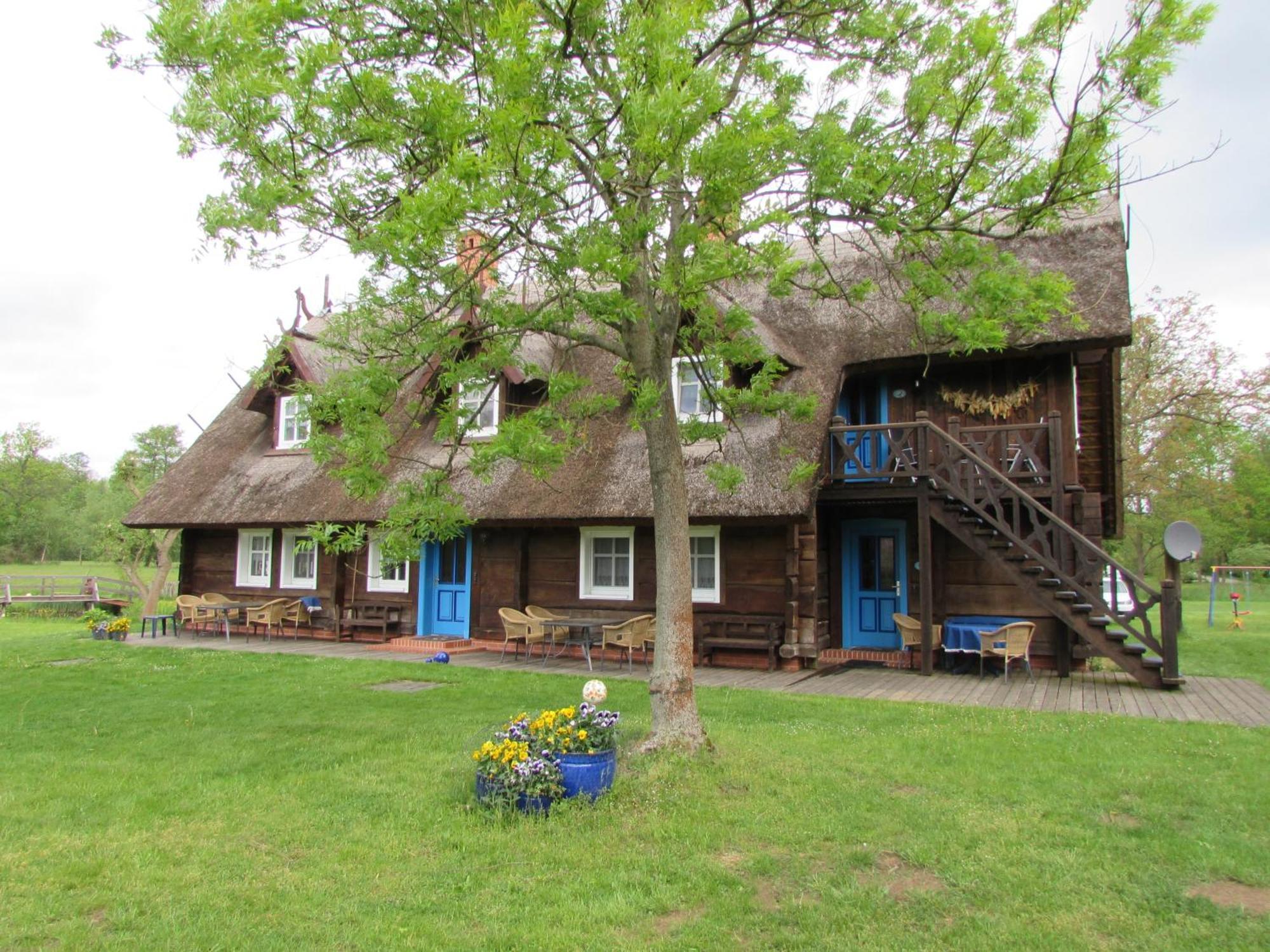 Ferienwohnung Zum Heuschober Burg (Spreewald) Exterior foto