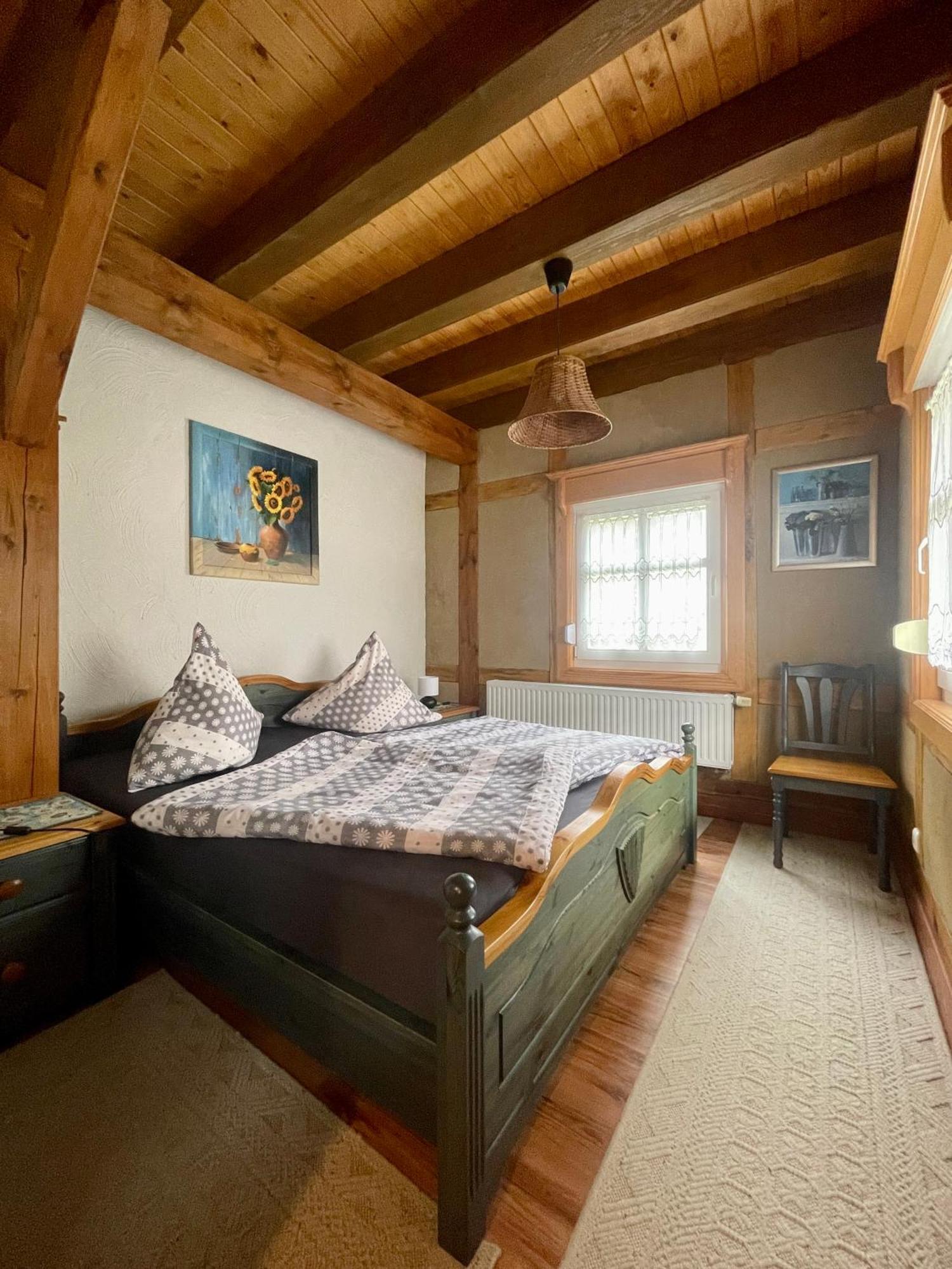 Ferienwohnung Zum Heuschober Burg (Spreewald) Exterior foto