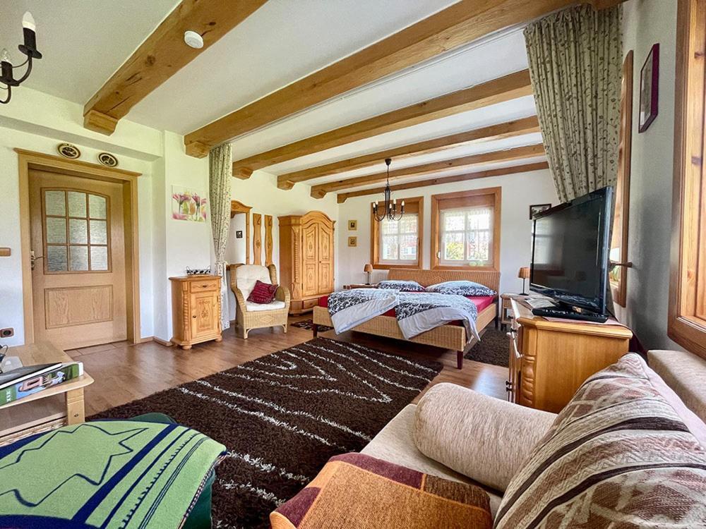 Ferienwohnung Zum Heuschober Burg (Spreewald) Exterior foto