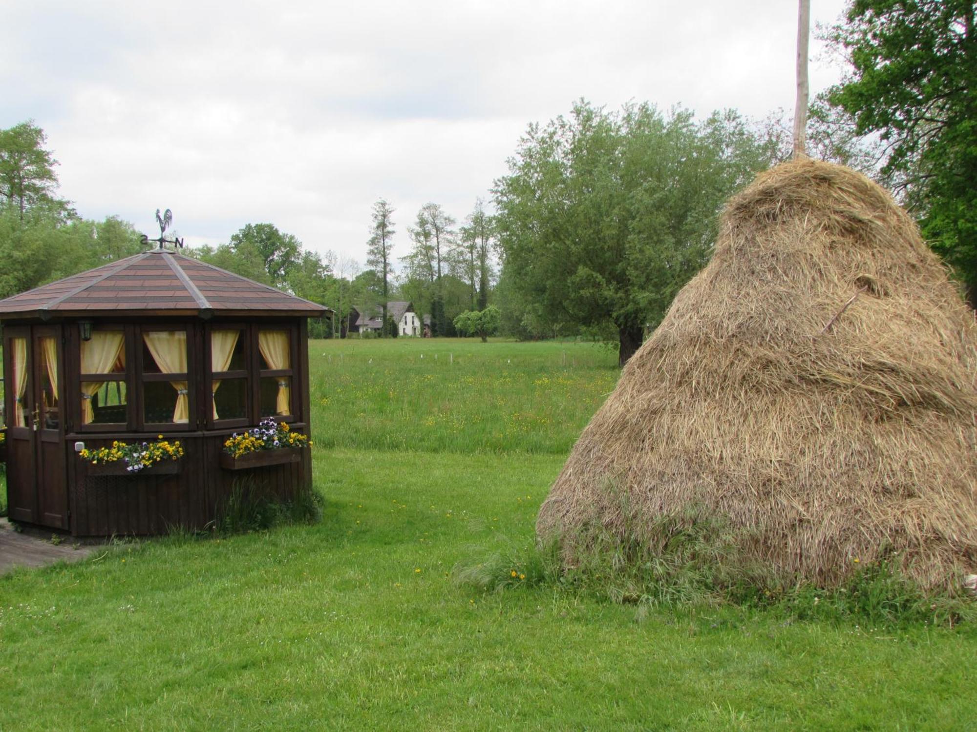 Ferienwohnung Zum Heuschober Burg (Spreewald) Exterior foto
