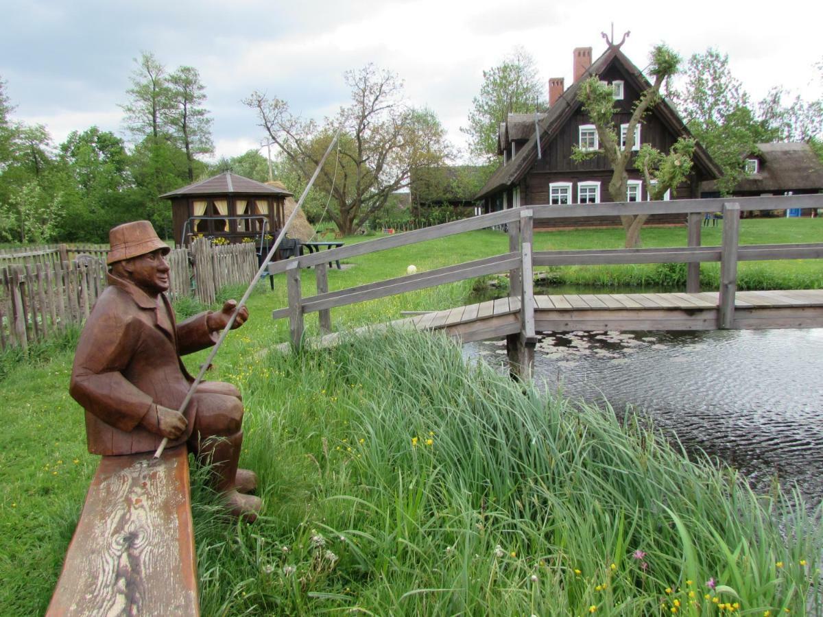 Ferienwohnung Zum Heuschober Burg (Spreewald) Exterior foto