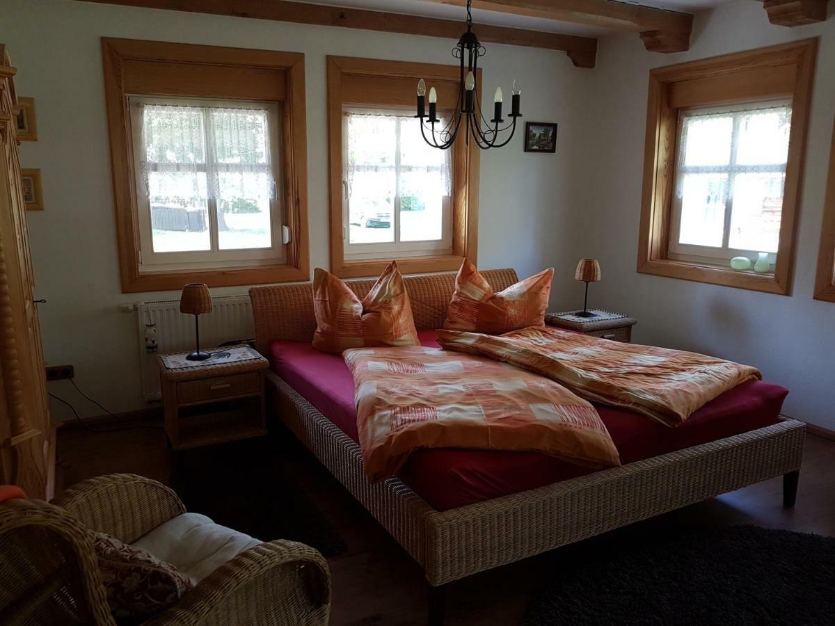 Ferienwohnung Zum Heuschober Burg (Spreewald) Exterior foto