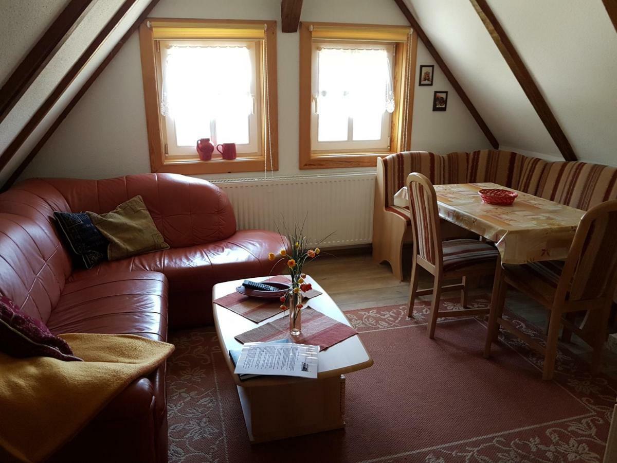 Ferienwohnung Zum Heuschober Burg (Spreewald) Exterior foto