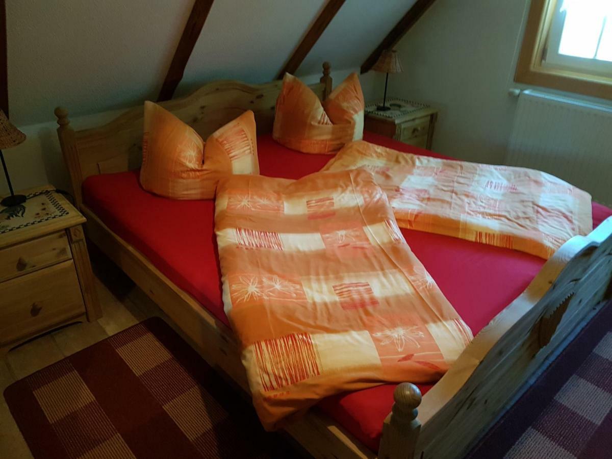 Ferienwohnung Zum Heuschober Burg (Spreewald) Exterior foto