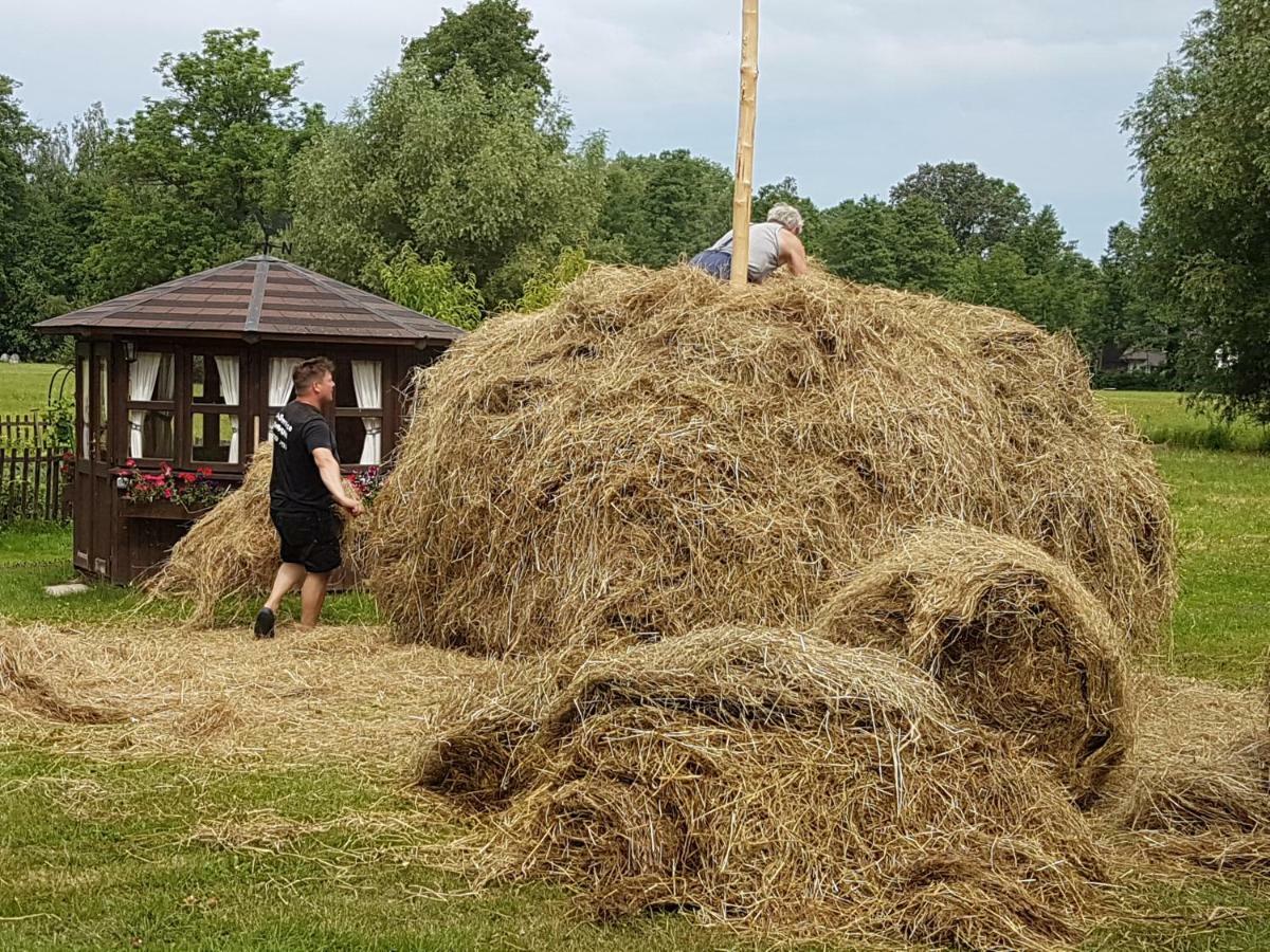 Ferienwohnung Zum Heuschober Burg (Spreewald) Exterior foto